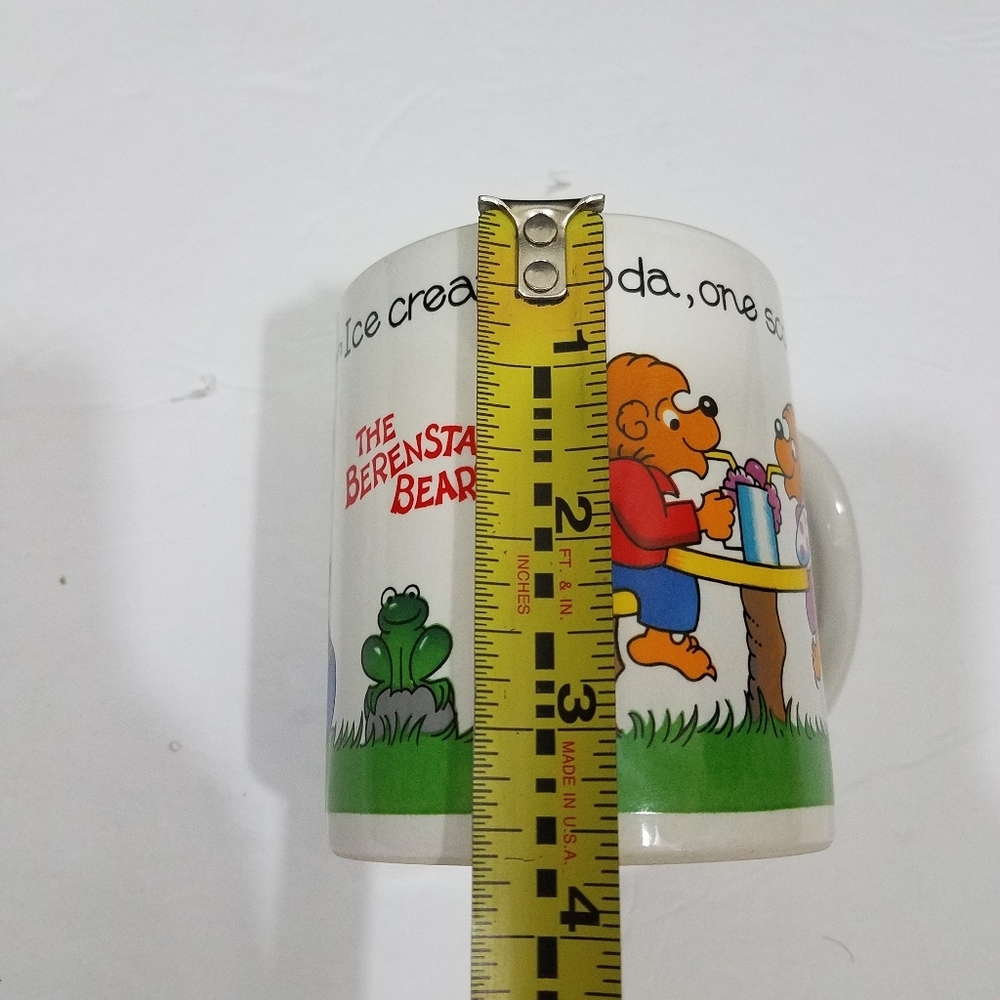 Princess House 1987 Bernstein Bear Mugs New - Picture 9 of 12
